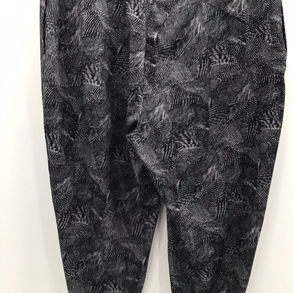 Rachel Zoe Womens 3X Pull On Jogger Pants Black White Stretch Casual Travel - Picture 9 of 16